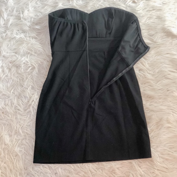 Forever 21 Strapless Black Mini Dress - Picture 6 of 7
